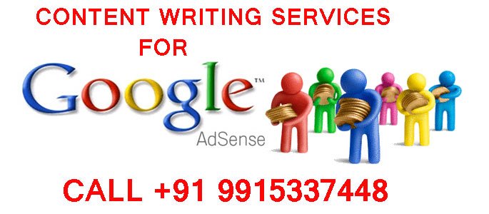 google adsense content writing services